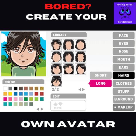 Have you got the most boring avatar on the planet? Well now you can change that. Face your Manga is a really cool website that lets you to make your own avatar Boredom Websites, Cookie Clicker Game, Websites To Go On When Bored, Weird Websites, Make Your Own Avatar, Funny Websites, Fake Text Message, Funny News Stories, Bored Funny