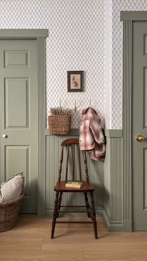 English Cottage Bedroom, English Cottage Interiors, Cottage Nursery, Entryway Inspiration, Upstairs Hallway, English Cottage Style, Cottage Interior, Cottage Bedroom, Girl’s Room