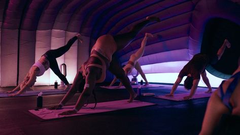 HotPod Yoga Northwich Hot Yoga Class Aesthetic, Hotpod Yoga, Yoga Class Aesthetic, Class Aesthetic, Postnatal Yoga, Yoga Business, Meditation Retreat, Vinyasa Flow, Learn Yoga