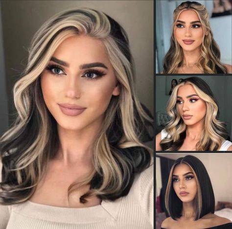 Blonde Underneath Hair, Underneath Hair, Fall Hair Color Ideas, Color Ideas For Blondes, Hair Color Ideas For Blondes, Hair Color Underneath, Hair Color Streaks, Hair Streaks, Brown Hair Balayage