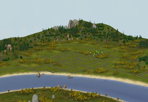 River's Bend by Nepheris Sims 2 Neighborhood Decor, Build A City, Sims 2 Sc4 Terrain, Sims 2 Plantsim Cc, Suffolk University, Sims 2 Cemetery, Sims 2 Cc Free Lots, Terrain Map, Cc Sims