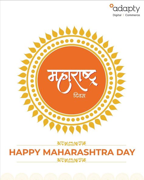 Maharashtra is the most industrialized state and single largest contributor to the national economy. Adapty wishes you a "Happy Maharashtra Day"  #maharashtraday #marathidivas #maharashtra #adapty Happy Maharashtra Day, Maharashtra Day, Photo Frame Gallery, The National