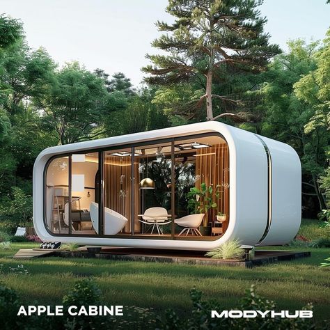 Capsule Home, Airstream Restoration, Capsule House, Eco House Design, Mobile House, Small Tiny House, Resort Architecture, Tiny House Inspiration, Underground Homes