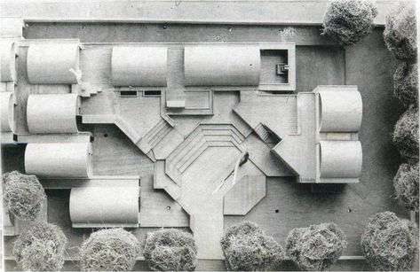 Sangath, Ahmedabad – B. V. Doshi 26 Bv Doshi Architecture, Bengal Architecture, B V Doshi, Balkrishna Doshi, Passive Design, Architects Office, Arch Model, Indian Architecture, Sense Of Place