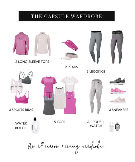 Pascale-Booysen-Capsule-Wardrobe-Running-Feature-Banner Minimalist Athletic Wardrobe, Sport Capsule Wardrobe, Gym Wardrobe Capsule, Gym Capsule Wardrobe, Activewear Capsule, Workout Capsule Wardrobe, Workout Capsule, Traveling Suitcase, Pilates Fit