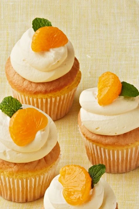 Citrus Cupcake Decoration, Citrus Party, Strawberry Icing, Spring Cupcakes, Citrus Baby, Orange Cupcakes, Orange Birthday, Orange Baby Shower, Orange Chocolate