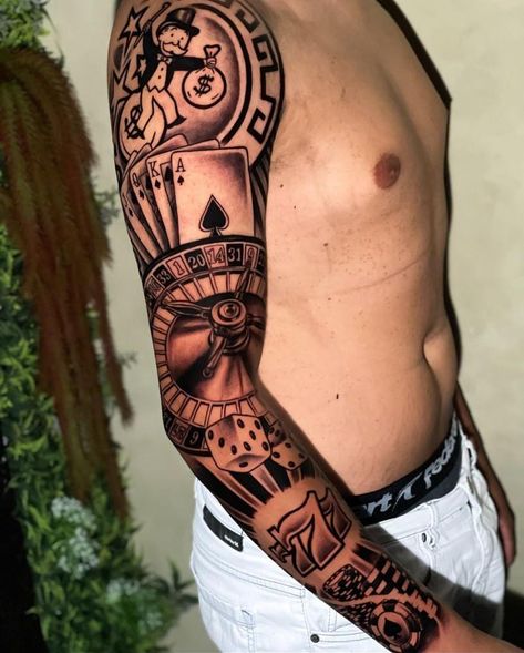 Men Tattoos Arm Sleeve, Tattoo Design Book, Gold Chains For Men, Arm Tattoos For Guys, Arm Sleeve, Chains For Men, Arm Tattoo, Polynesian Tattoo, Hand Tattoos