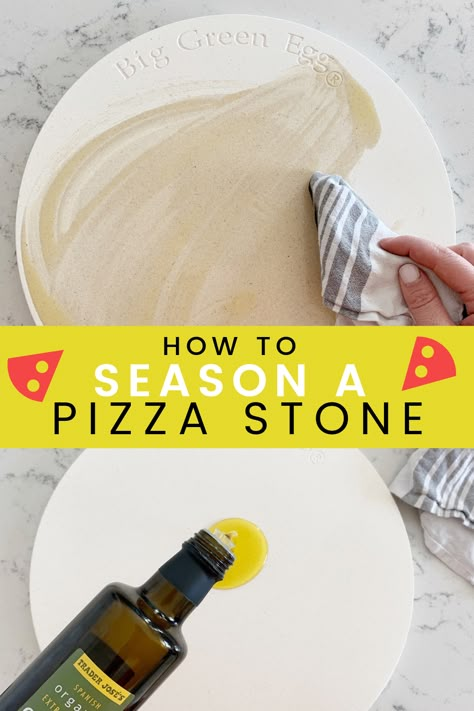 Ceramic Pizza Stone, Pizza Stone Recipes Baking, Homemade Pizza On Pizza Stone, Pizza On Pizza Stone In Oven, Pizza On Stone In Oven, Cuisinart 3 In 1 Pizza Oven Recipes, How To Use A Pizza Stone, Using A Pizza Stone, Pizza Stone On Grill