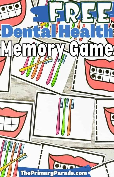 dental health month games for kids Teeth Activities For Preschool Dental Hygiene, Health Helpers Preschool Activities, Dental Activities For Toddlers, Health Theme Preschool, Preschool Dental Health Activities, Oral Hygiene Posters, Dental Activities For Preschool, Dental Health Preschool Activities, Dental Games