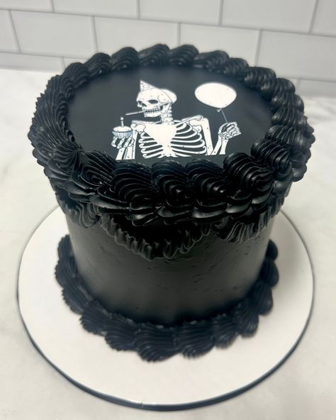 The party never stops 🖤💀 #blackbirthdaycake #kupcakekitchen #wantcake #cakeinspiration #blackcake #blackcakes #birthdaycakeideas #birthdayideas #birthdaypartyideas #birthdayinspiration #cakedesigner #designercakes #customcakes #cakelove #cakeartist #beautifulcakes #amazingcake #amazingcakes #birthdaycakeforhim #birthdaycakeforher #cakeforhim #cakeforher #skeletonparty #santaclarita #santaclaritavalley #scv #scvcakes #scvfoodies #scvsmallbusiness #santaclaritafoodies Skeleton Cake Birthday, Skeleton Birthday Cake, Skeleton Birthday, Skeleton Cake, Black Birthday Cake, Skeleton Party, Birthday Cake For Him, Black Birthday, Santa Clarita