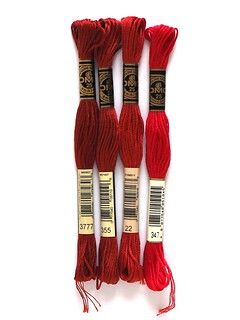 Review - New DMC Floss Colors 2017 Ancora Crafts Dmc Floss Chart, Cross Stitch Floss, Dmc Embroidery, Red Colour Palette, Cross Stitch Thread, Dmc Embroidery Floss, Diy Bracelets Easy, Brand Color Palette, Embroidery Patterns Free