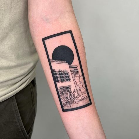 Rectangle Frame Tattoo, Rectangle Tattoo, Typographic Tattoo, Frame Tattoo, Framed Tattoo, Minimalist Tattoos, Rectangle Frame, Tattoo Placement, More More