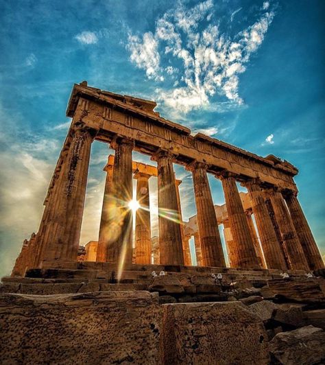 Athens, Greece Parthenon Athens, Greece Architecture, Greece Culture, Architecture Antique, Instagram Community, Tattoos Men, Athens Acropolis, Nature Architecture, Swiss Roll