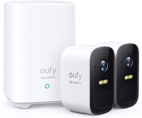 eufy Security, eufyCam 2C Wireless Home Security Camera System, 180-Day Battery Life, HD 1080p, IP67 Weatherproof, Night Vision, Compatible with Amazon Alexa, 2-Cam Kit, No Monthly Fee: Amazon.co.uk: DIY & Tools Geek House, Usb Storage, Home Security Camera Systems, Wireless Home Security Systems, Wireless Home Security, Outdoor Camera, Wireless Camera, Home Surveillance, Security Camera System