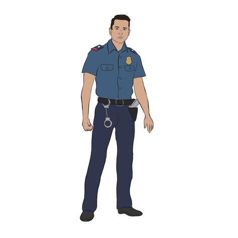 Philippine Police Officer - Concept Art, Johnas Dela Cruz on ArtStation at https://www.artstation.com/artwork/ovbJq Police Uniform Drawing, Pnp Uniform, Police Officer Art, Police Uniform, Boy Blurred Pic, Police Uniforms, A Concept, Police Officer, The Game