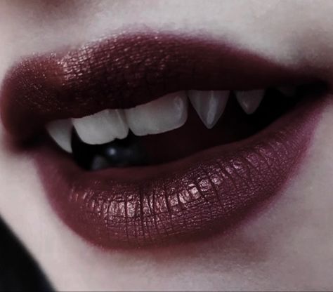 Teeth Aesthetic, Male Vampire, Interactive Fiction, Vampire Lips, Vampire Pictures, Vampire Stories, Vampire Fangs, Vampire Teeth, Blood Art