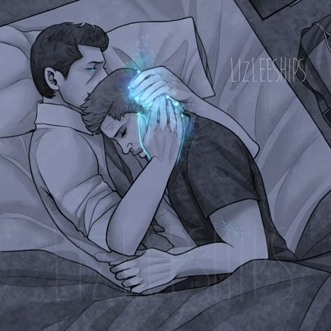 Sometimes It's Easy - lizleenimbus - Supernatural (TV 2005) [Archive of Our Own] Dean X Castiel, Destiel Fanfiction, Liz Lee, Destiel Fanart, Shattered Heart, Dean And Cas, Supernatural Fan Art, Behind Blue Eyes, Supernatural Destiel