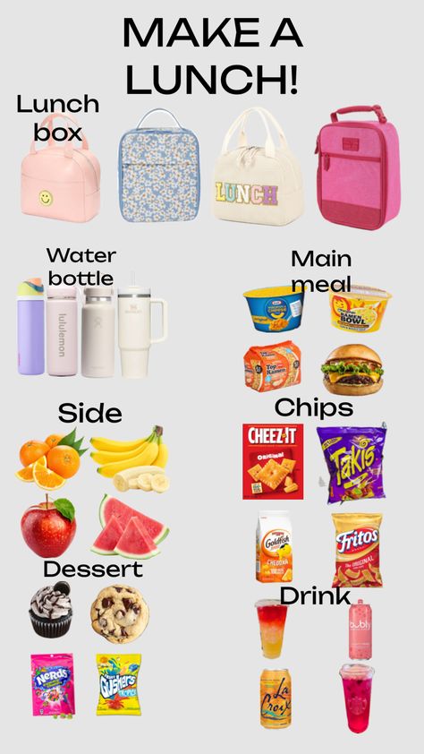 Lunch Boxes For Teens, Lunch Ideas For Teens, Quick School Lunches, Homemade School Lunches, Teen Boxing, Cute Drawings Of Love, Easy School Lunches, School Lunch Recipes, Teen Advice