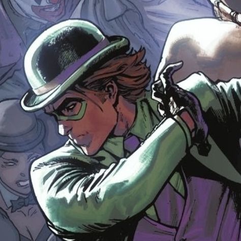 Riddler Dc Comics, The Riddler Fanart, Dc Riddler, Riddler And Batman, Riddler Halloween, Riddler Comic, Riddler Fanart, Riddler Dc, Riddler Cosplay