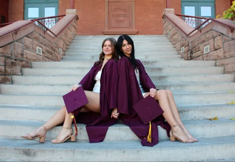 asu. asu graduation pictures. graduation. college graduation. grad pics. asu grad pics. bestie grad pics. arizona state university. arizona state. Besties Graduation Pictures, Arizona State Graduation Pictures, Sisters Graduation Pictures, Graduation Duo Poses, Duo Grad Pics, Pa Graduation Pictures, Grad Photos Friends, Graduation Pictures With Best Friend, College Graduation Pictures Friends