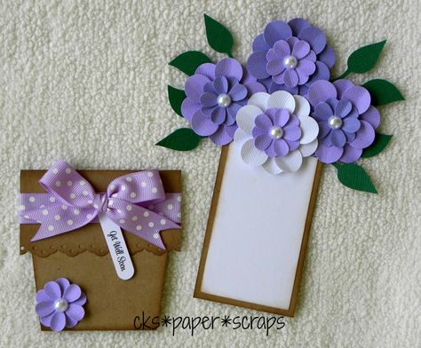 Pop Up Flower Cards, Card Making Flowers, Paper Projects Diy, Happy Birthday Cards Handmade, Flower Decorations Diy, Paper Flower Crafts, Paper Flowers Craft, Paper Crafts Origami, Paper Flowers Diy