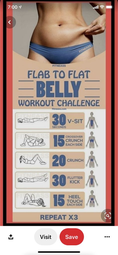 Belly Workouts, Motivasi Diet, Flat Tummy Workout, Belly Workout Challenge, Tummy Workout, Trening Fitness, Trening Abs, Belly Fat Workout, Trening Pilates