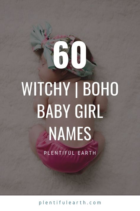 Whether you’re a serious practitioner of Witchcraft (like us) or are planning to have a beautiful boho baby, one thing is for certain — a picking baby name is one the most exciting things about entering parenthood!   The most unique name to match your baby’s vibrations! We know first hand: a cute baby name is not enough; the perfect name for your baby should be magical!  This list of witch names for girls contains the names of goddesses (Norse and Greek mythology), (Harry Potter)... Witchy Girl Names, Witchy Names, Greek Girl Names, Magic Names, Hippie Names, Norse Names, Viking Names, Spiritual Names