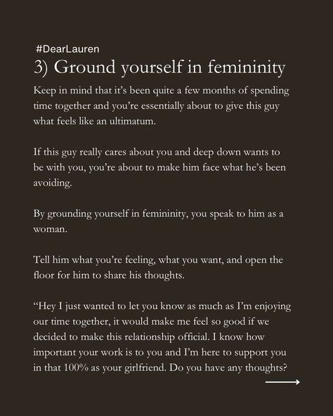 If the guy you’ve been seeing keeps telling you work his priority & he doesn’t have time for a relationship, but to the naked eye, you’re acting like a real couple, why is he saying this? Entrepreneurial men are a tough nut to crack. They are men in a mission & if they ever commit to someone, it’s to someone who supports them, tries to understand them, and encourages them. They won’t commit to anyone they feel is a distraction. If you want to have the conversation about “making it off... High Value Woman, Successful Relationships, Deep Down, Real Couples, Care About You, Confidence Building, A Relationship, Relationship Tips, Relationship Advice