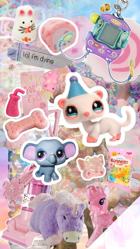 Did someone say party?? 🌸🍥🐘✨ #pastel #lps #cute #cluttercore #nostalgia Littlest Pet Shop Wallpaper, Lps Wallpaper, Lps Pfp, Lps Aesthetic, Lps Nostalgia, Lps Art, Crazy Birthday, Pastel Kidcore, Lps Popular