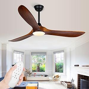 70 inch Ceiling Fan with Lights, Large Outdoor Ceiling Fans for Patios Waterproof, 3 Blades Wood Propeller Ceiling Fan with Reversible Quiet DC Motor for Exterior House Porch Farmhouse Gazebo Farmhouse Gazebo, Porch Farmhouse, House Porch, Propeller Ceiling Fan, Ceiling Fan With Lights, Outdoor Ceiling, House With Porch, Outdoor Ceiling Fans, Dc Motor