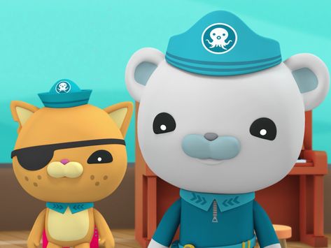 Captain Barnacles And Kwazii Captain Barnacles X Kwazii, Kwazii Octonauts Pfp, Octonauts Kwazii X Peso, Octonauts Captain Barnacles, Vegimals Octonauts, Captain Barnacles, Team Umizoomi, Girly Party, Disney Junior