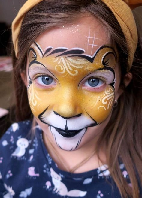 Baloo Jungle Book, Disney Face Painting, Lion Face Paint, Face Paint Party, Animal Face Paintings, Face Painting Tips, Girl Face Painting, Face Paints, Face Painting Easy