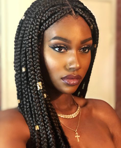 Elindasan on Twitter: "2017/2018/2019/2020 ☺️ https://t.co/adwFCSwpNx… " Egyptian Hairstyles, Afro Hairstyles, Black Girls Hairstyles, Black Is Beautiful, Braid Styles, Box Braids, Black Women Hairstyles, African American, Hair Inspiration