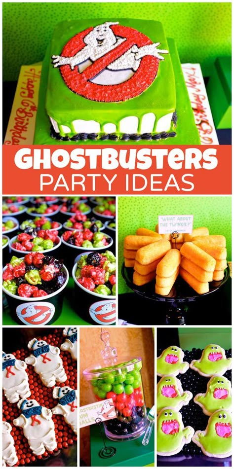 Ghostbuster Birthday, Ghostbuster Party, Ghostbusters Cake, Ghost Busters Birthday Party, Birthday Cake Boys, Ghostbusters Halloween, Ghostbusters Birthday, Ghostbusters Birthday Party, Ghostbusters 2