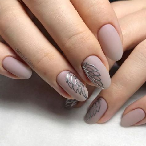 Unique Acrylic Nail Designs To Make Your Look Unforgettable ★ Wing Nail Design, Angel Wing Nails, Wing Nails, Unique Acrylic Nail Designs, Acrylic Nails Natural, Unique Nail Art, Nails Polish, Unique Acrylic Nails, Acrylic Nail Art