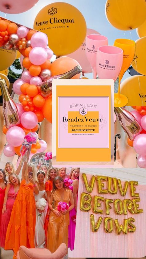 Napa Bachelorette Party Favors, Veuve Bridal Shower Theme, Veuve Party, Italian Bachelorette, Veuve Before Vows Bachelorette, Unique Bachelorette Party Themes, Veuve Bachelorette, Veuve Before Vows, Charleston Bachelorette Party