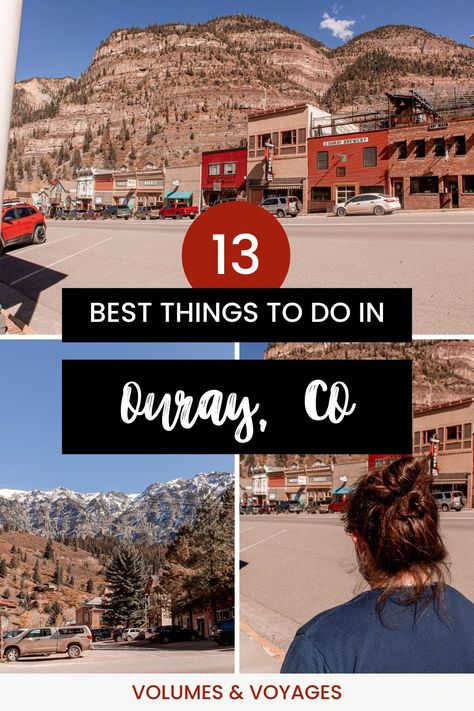 Things To Do In Ouray Colorado, Ouray Colorado Things To Do, Ridgeway Colorado, Ouray Colorado, Durango Colorado, Great Vacation Spots, Colorado Summer, Spring Break Trips, Steamboat Springs