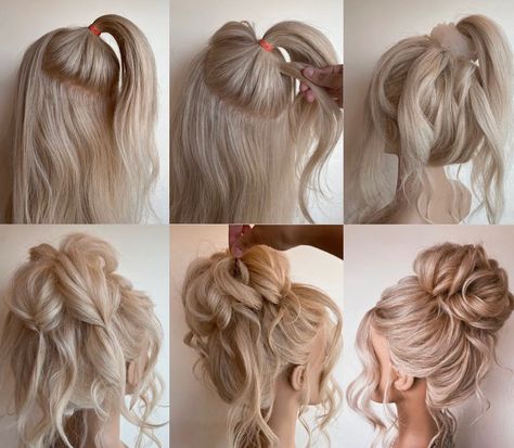 LET’S TALK HAIR & MAKEUP – Beyond the Ponytail Hairstyle For Long Hair, Braids For Medium Length Hair, Bridal Hair Buns, Medium Length Hair Men, Hairstyles For Medium Length Hair Easy, Updos For Medium Length Hair, Lets Talk, Cute Hairstyles For Medium Hair, Peinados Fáciles Para Cabello Corto