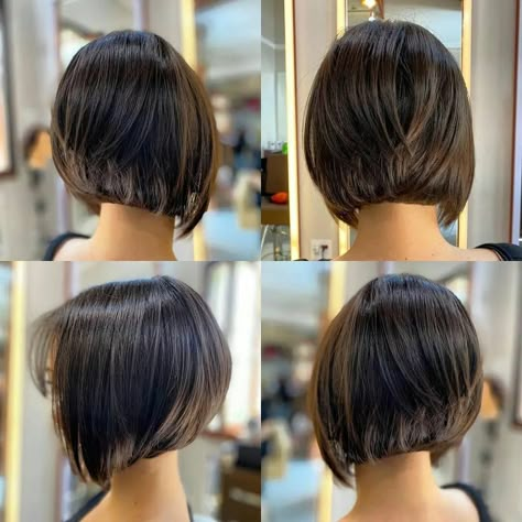 Short Inverted Bob, Short Aline, Fine Hair Cuts, Haircuts For 2023, Aline Bob, Graduated Bob Haircuts, Inverted Bob Haircuts, Angled Bob Hairstyles, Stacked Bob Hairstyles