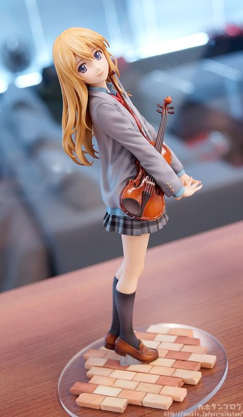 Anime Figurine, Cool Figures, Figures Anime, Cute Figures, Your Lie In April, Figure Anime, Anime Toys, The Violin, Anime Figurines