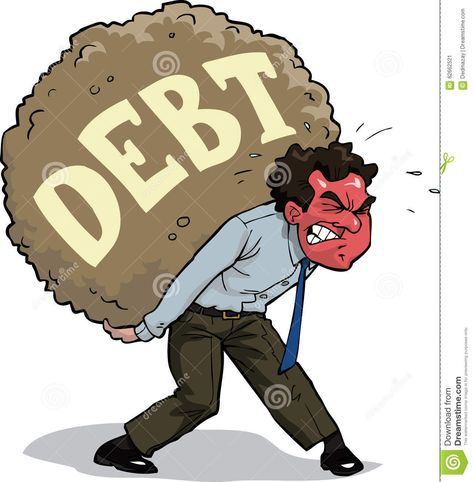 Debt Illustration, Meaningful Images, Presentation Pictures, News Logo, Business Cartoons, Life Drawing Reference, Heavy Burden, Drawing Examples, People Poses