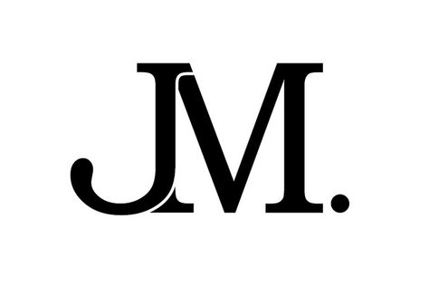 Jm Letter Design, M J Logo Love, M J Logo, Jm Monogram, Jm Logo, J Letter Images, M Letter, Aesthetic Letters, Tattoo Lettering Fonts