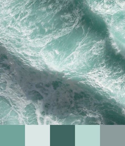 Seafoam Blue Color Palette, Sea Foam Color Palette, Sea Green Bedroom, Sea Green Bedrooms, Seafoam Green Color Palette, Sea Blue And Green Color Palette, Ocean Theme Color Palette, Sea Colour Pallete, Ocean Green Color