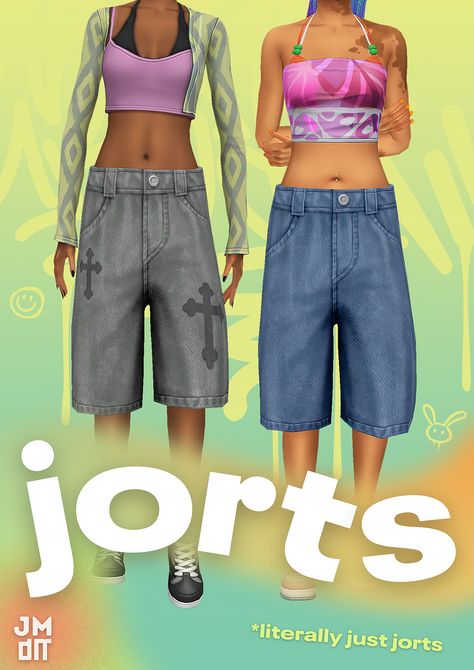 Sims 4 Baggy Shorts, Sims 4 Birkenstock Cc, Sims 4 Cc Lesbian Clothes, Jorts Sims Cc, Sims 4 Cc Bottoms Patreon, Sims 4 Cc Baggy Jorts, Sims 4 Cc Baggy Clothes, Sims 4 Cc Streetwear, Clothes Cc