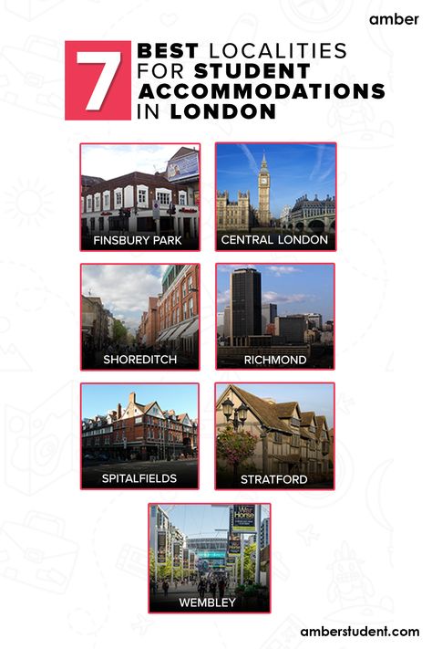 7 Best neighbourhoods for student accommodations in London you should know London Student Accommodation, London Student Aesthetic, London Student, Best Universities, London Accommodation, London University, Best Student, Finsbury Park, Shoreditch London