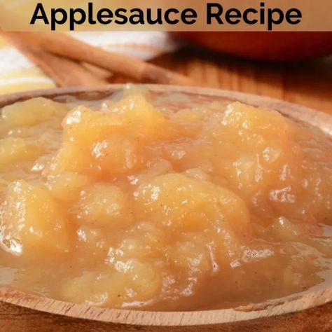 How to Make Easy Homemade Applesauce Recipe Make Apple Sauce Homemade Applesauce, Canning Applesauce In Oven, Cameo Apple Recipes, Keto Apple Sauce Recipes, Apple Sauce With Skins On, Recipes For Red Apples, How Do You Make Applesauce, Freezing Homemade Applesauce, How To Make Apple Sauce Easy