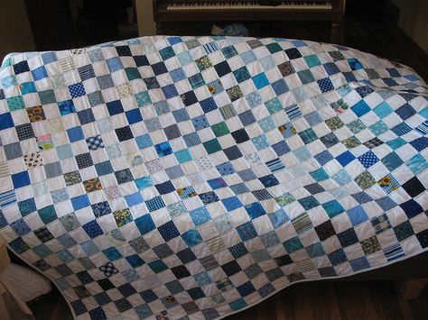 Checkerboard quilt 001 by Renae@CreativeChicks, via Flickr Checkerboard Quilts, Checkerboard Quilt, Jean Pattern, Easy Crochet Basket Pattern, Pinwheel Quilt Pattern, Quilting Squares, Amanda Jean, Red Pepper Quilts, Postage Stamp Quilt