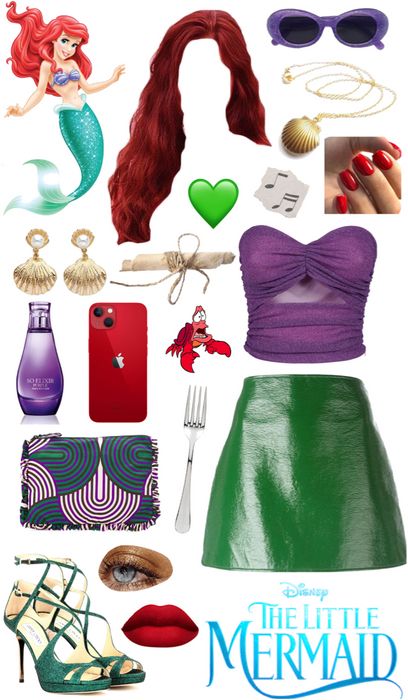 Ariel Costumes Women, Ariel Adult Costume, Ariel Halloween Costume Women, Halloween Costumes Ariel, Ariel Costume Women, Ariel Outfit Ideas, Descendants Auradon, Ariel Outfit, Ariel Halloween