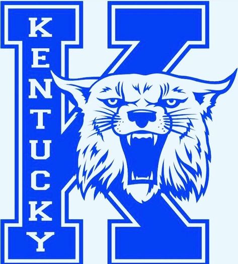 Uk Wildcats Logo, Kentucky Wildcats Logo, Wildcats Logo, Kentucky Sports, Uk Wildcats, Uk Football, University Of Kentucky, Kentucky Wildcats, True Blue