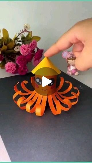 Activitie Adventure on Instagram: "How To Make Paper octopus 🐙#papercrafts #paperrat #paperoctopus" Paper Octopus, Arabic Alphabet For Kids, Diy Toddler, Arabic Alphabet, Make Paper, Alphabet For Kids, How To Make Paper, How To Make An, Octopus